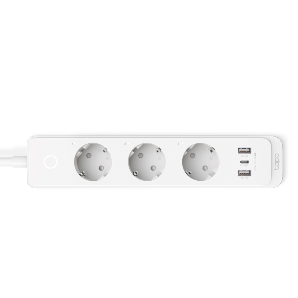 TP-LINK TP-Link Tapo P300 Ciabatta di alimentazione Wi-Fi con 3 prese e porte di ricarica USB - DISPOSITIVI SMART PER LA CASA | TecnoCARE.net Sabaudia, Latina, Terracina, San Felice Circeo e Pontinia