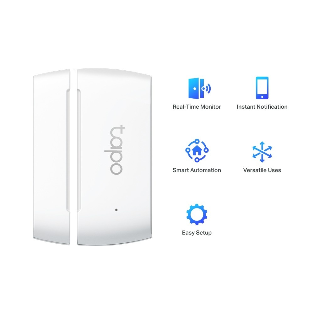 TP-LINK TP-Link Tapo T110 sensore per porta/finestra Wireless Porta/Finestra Bianco - ALLARMI E SENSORI DOMESTICI | TecnoCARE.net Sabaudia, Latina, Terracina, San Felice Circeo e Pontinia