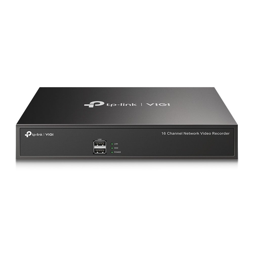 TP-LINK TP-Link VIGI NVR1016H Videoregistratore di rete (NVR) Nero - SISTEMI DI SORVEGLIANZA | TecnoCARE.net Sabaudia, Latina, Terracina, San Felice Circeo e Pontinia