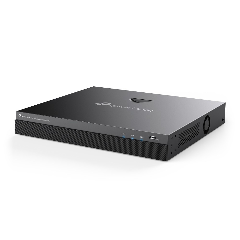 TP-LINK TP-Link VIGI NVR2016H Videoregistratore di rete (NVR) Nero - SISTEMI DI SORVEGLIANZA | TecnoCARE.net Sabaudia, Latina, Terracina, San Felice Circeo e Pontinia