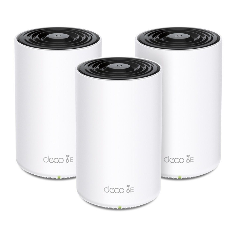 TP-LINK TP-Link Deco XE75 Pro (3-pack) Tri-band (2,4 GHz/5 GHz/6 GHz) Wi-Fi 6E (802.11ax) Bianco Interno - RETI | TecnoCARE.net Sabaudia, Latina, Terracina, San Felice Circeo e Pontinia