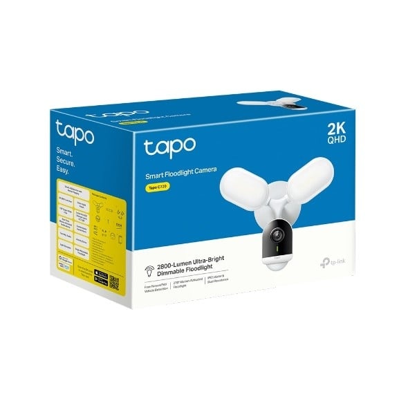 TP-LINK TP-Link Tapo C720 Outdoor Smart Camera Floodlight - SISTEMI DI SORVEGLIANZA | TecnoCARE.net Sabaudia, Latina, Terracina, San Felice Circeo e Pontinia