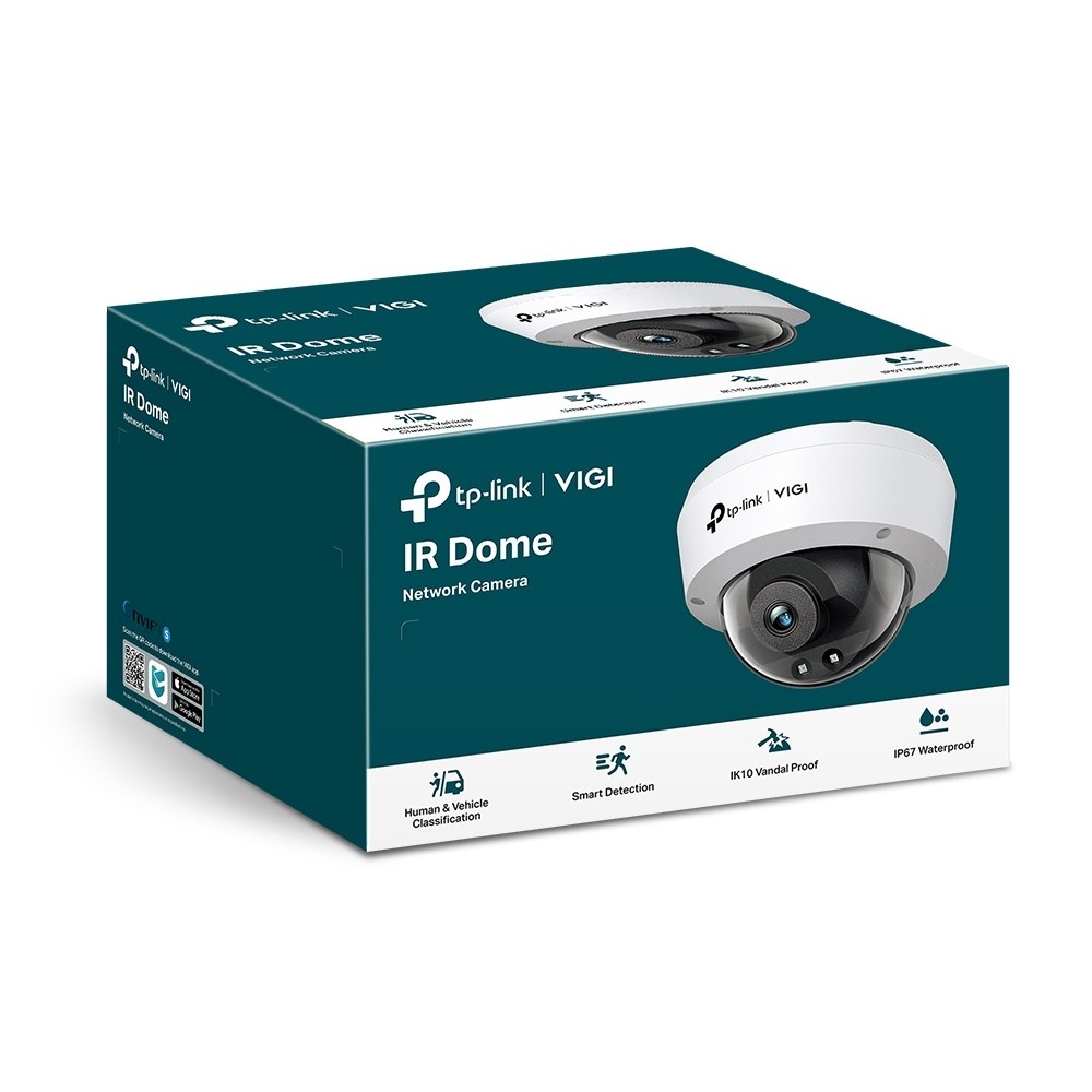 TP-LINK TP-Link VIGI C220I(4mm) Cupola Telecamera di sicurezza IP Interno e esterno 1920 x 1080 Pixel Soffitto - SISTEMI DI SORVEGLIANZA | TecnoCARE.net Sabaudia, Latina, Terracina, San Felice Circeo e Pontinia