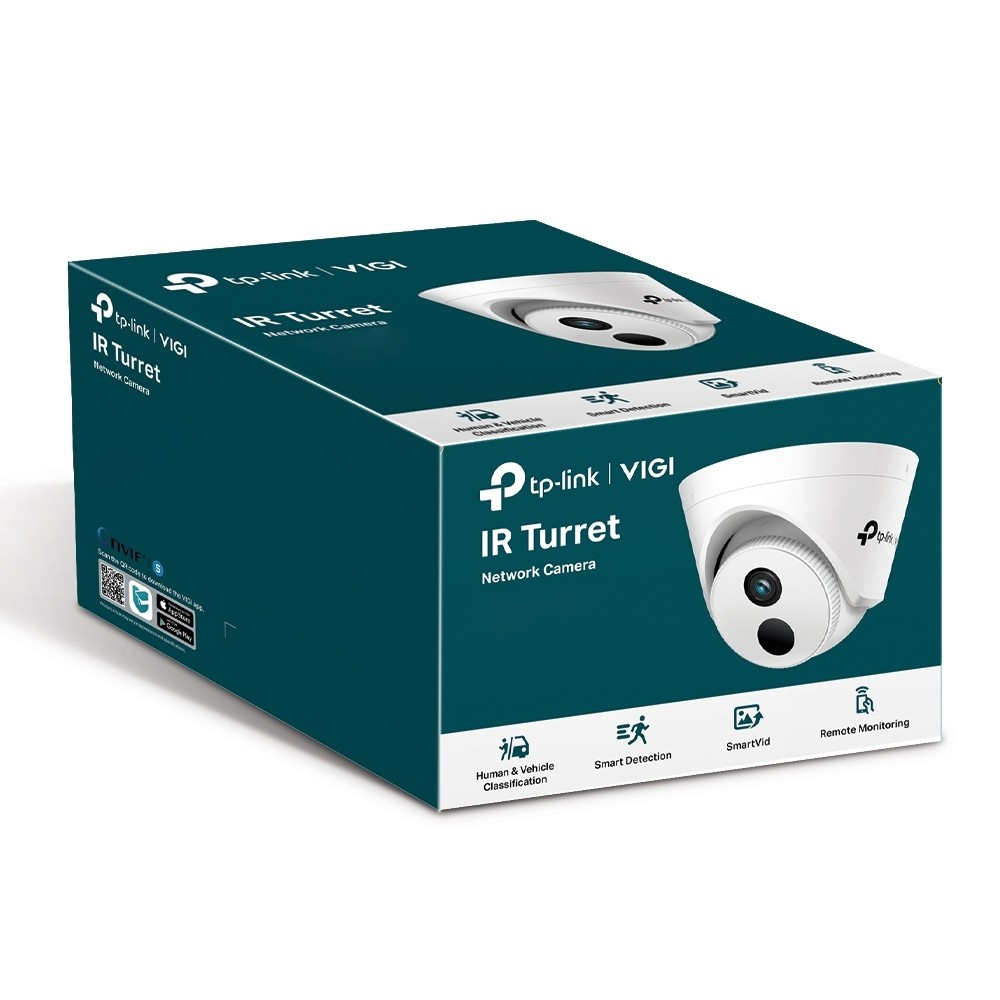 TP-LINK TP-Link VIGI C430I(2.8MM) telecamera di sorveglianza Pallottola (forma) Telecamera di sicurezza IP Interno e esterno 2304 x 1296 Pixel Soffitto - SISTEMI DI SORVEGLIANZA | TecnoCARE.net Sabaudia, Latina, Terracina, San Felice Circeo e Pontinia