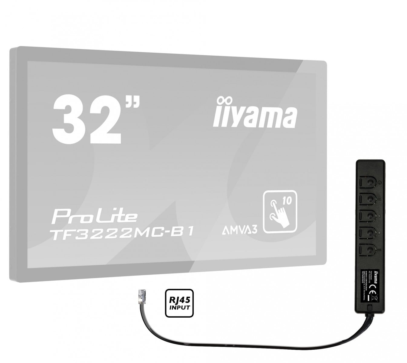 IIYAMA iiyama Pad di controllo remoto cablato per monitor touch TF3222MC - ACCESSORI ED ELEMENTI PER APPARECCHIATURA AUDIO | TecnoCARE.net Sabaudia, Latina, Terracina, San Felice Circeo e Pontinia