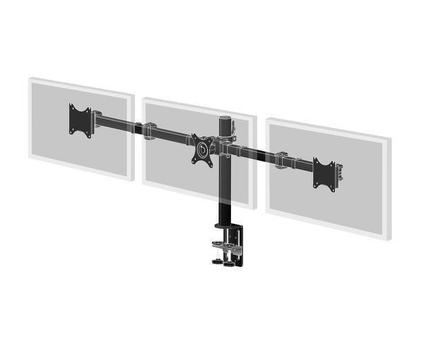 IIYAMA Iiyama Desk Mount - Morsa - 30 kg - 25,4 cm (10") - 68,6 cm (27") - 100 x 100 mm - Nero - MONITOR E ACCESSORI | TecnoCARE.net Sabaudia, Latina, Terracina, San Felice Circeo e Pontinia