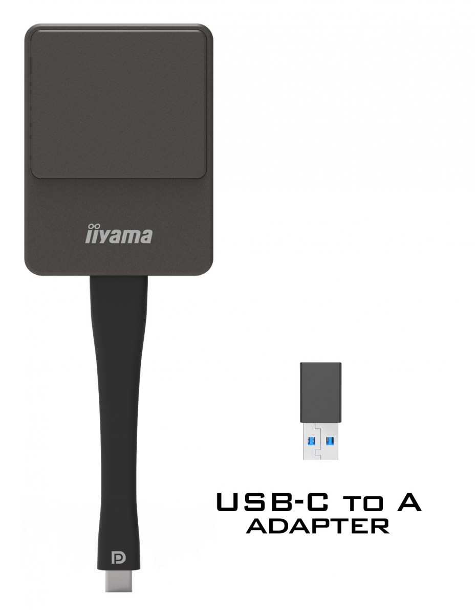 IIYAMA iiyama WP D002C dongle Smart TV USB 4K Ultra HD Nero, Argento - ACCESSORI ED ELEMENTI PER APPARECCHIATURA AUDIO | TecnoCARE.net Sabaudia, Latina, Terracina, San Felice Circeo e Pontinia
