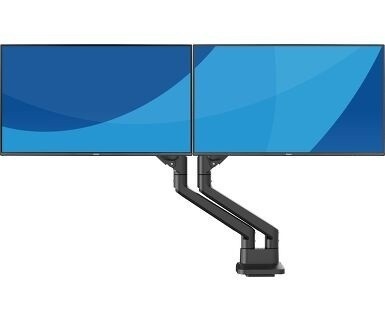 IIYAMA iiyama DS4002C-B1 Supporto da scrivania per doppio monitor fino a 34" max 24kg VESA 100x100 rotazione 360° - MONITOR E ACCESSORI | TecnoCARE.net Sabaudia, Latina, Terracina, San Felice Circeo e Pontinia