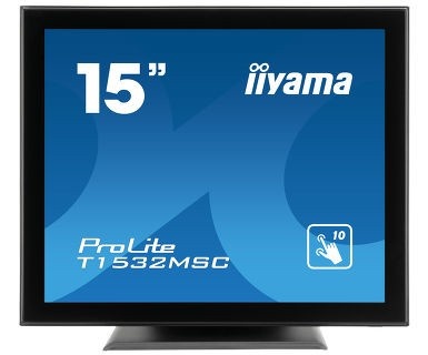 IIYAMA iiyama ProLite T1532MSC-B5X Monitor PC 38,1 cm (15") 1024 x 768 Pixel LED Touch screen Nero - MONITOR E ACCESSORI | TecnoCARE.net Sabaudia, Latina, Terracina, San Felice Circeo e Pontinia