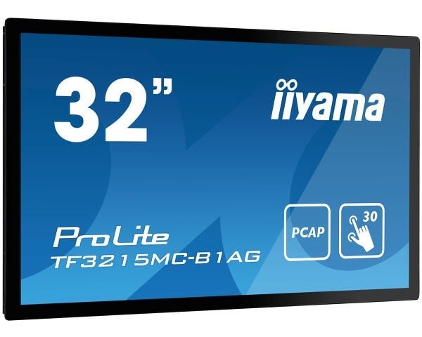 IIYAMA iiyama ProLite TF3215MC-B1AG Monitor PC 81,3 cm (32") 1920 x 1080 Pixel Full HD LED Touch screen Chiosco Nero - MONITOR E ACCESSORI | TecnoCARE.net Sabaudia, Latina, Terracina, San Felice Circeo e Pontinia