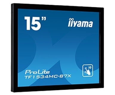 IIYAMA iiyama TF1534MC-B7X Monitor PC 38,1 cm (15") 1024 x 768 Pixel XGA LED Touch screen Multi utente Nero - MONITOR E ACCESSORI | TecnoCARE.net Sabaudia, Latina, Terracina, San Felice Circeo e Pontinia