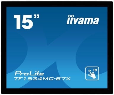 IIYAMA iiyama TF1534MC-B7X Monitor PC 38,1 cm (15") 1024 x 768 Pixel XGA LED Touch screen Multi utente Nero - MONITOR E ACCESSORI | TecnoCARE.net Sabaudia, Latina, Terracina, San Felice Circeo e Pontinia