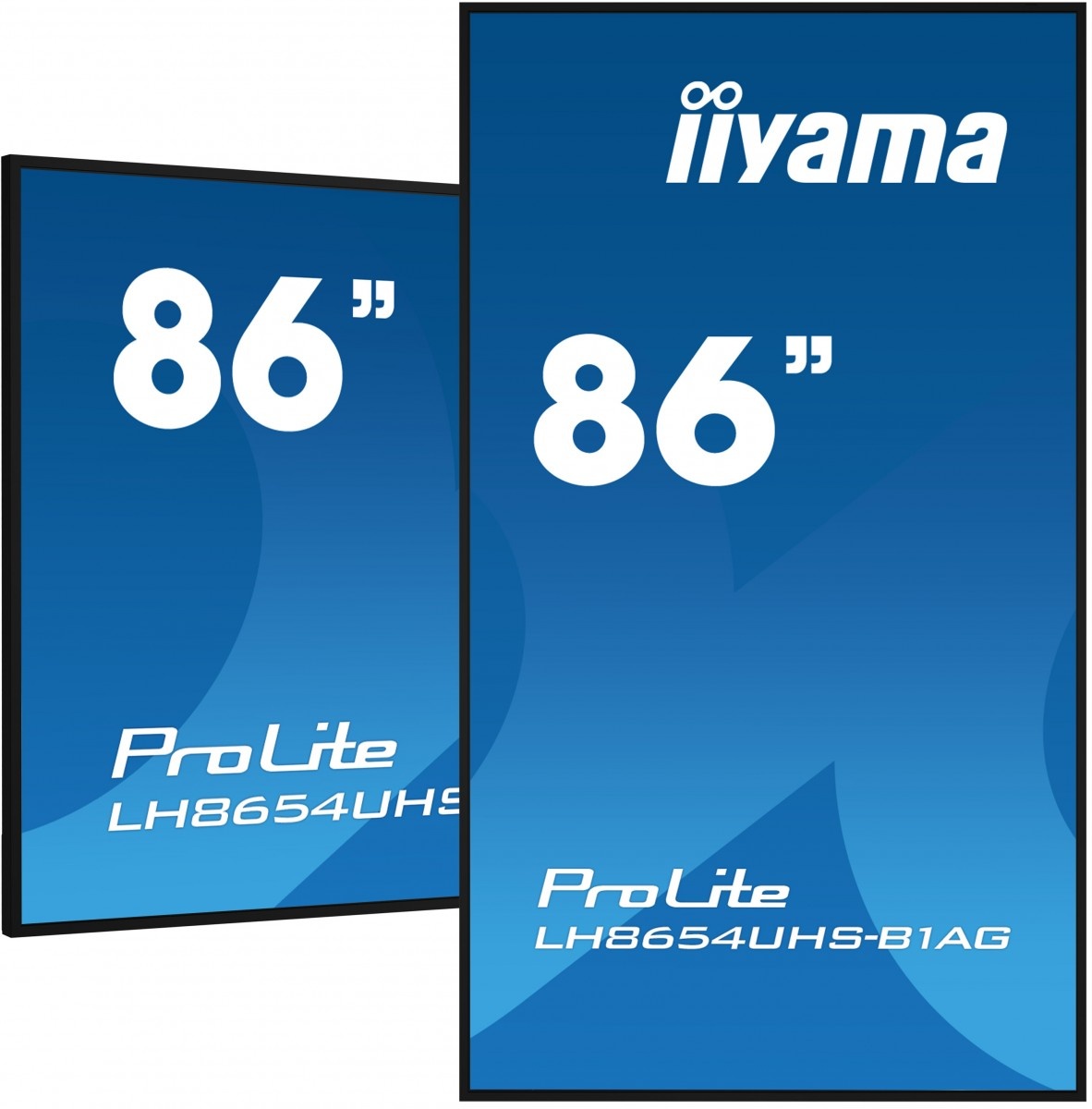 IIYAMA IIYAMA LH8654UHS-B1AG 86inch 3840x2160 UHD IPS Panel 25precent Haze 500cd/m2 Landscape and Portrait Signal FailOver Speakers 2x 10W - MONITOR E ACCESSORI | TecnoCARE.net Sabaudia, Latina, Terracina, San Felice Circeo e Pontinia