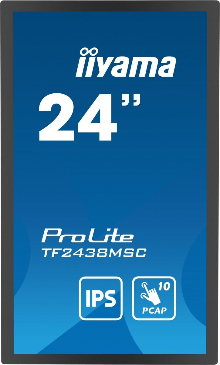 IIYAMA iiyama TF2438MSC-B1 Monitor PC 60,5 cm (23.8") 1920 x 1080 Pixel Full HD LED Touch screen Nero - MONITOR E ACCESSORI | TecnoCARE.net Sabaudia, Latina, Terracina, San Felice Circeo e Pontinia