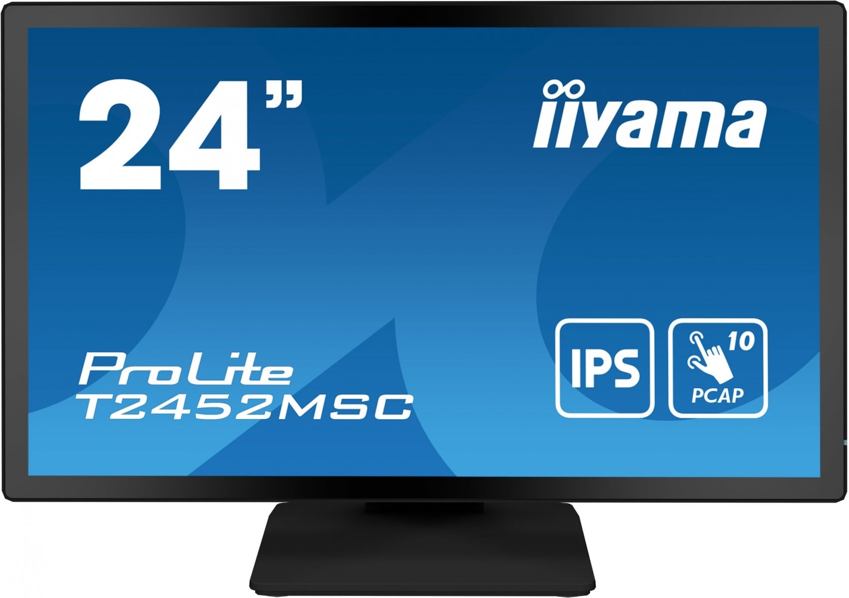 IIYAMA iiyama ProLite T2452MSC-B1 Monitor PC 60,5 cm (23.8") 1920 x 1080 Pixel Full HD LCD Touch screen Multi utente Nero - MONITOR E ACCESSORI | TecnoCARE.net Sabaudia, Latina, Terracina, San Felice Circeo e Pontinia