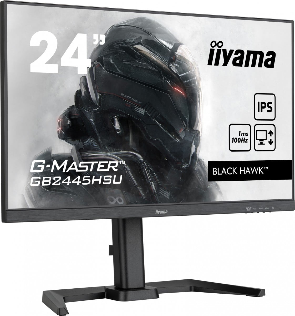 IIYAMA iiyama G-MASTER GB2445HSU-B1 Monitor PC 61 cm (24") 1920 x 1080 Pixel Full HD LED Nero - MONITOR E ACCESSORI | TecnoCARE.net Sabaudia, Latina, Terracina, San Felice Circeo e Pontinia