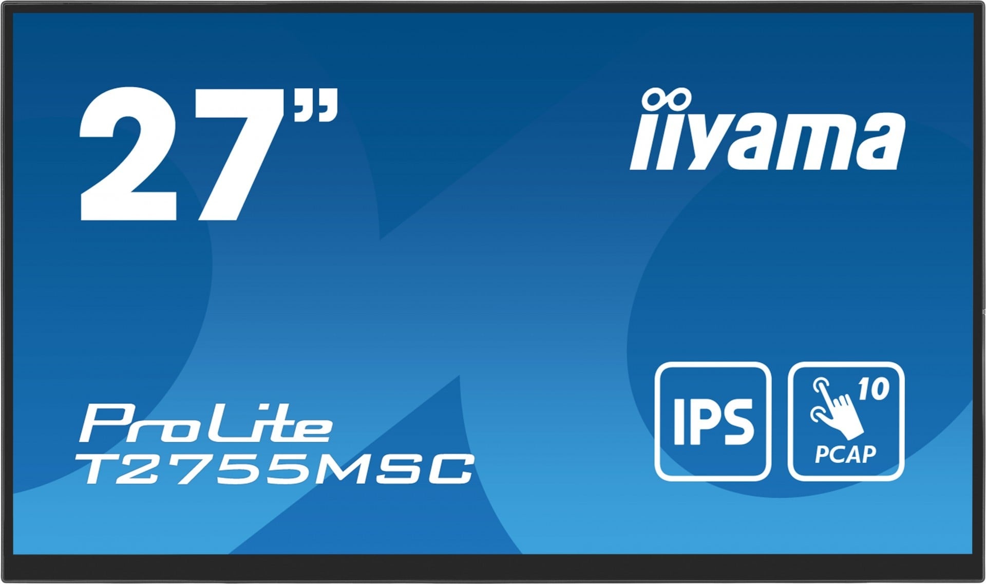 IIYAMA iiyama ProLite T2755MSC-B1 Monitor PC 68,6 cm (27") 1920 x 1080 Pixel Full HD LED Touch screen Da tavolo Nero - MONITOR E ACCESSORI | TecnoCARE.net Sabaudia, Latina, Terracina, San Felice Circeo e Pontinia