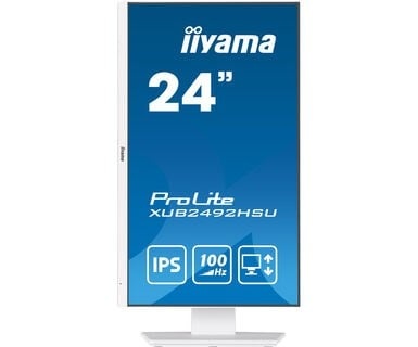 IIYAMA iiyama XUB2492HSU-W6 Monitor PC 60,5 cm (23.8") 1920 x 1080 Pixel Full HD LED Bianco - MONITOR E ACCESSORI | TecnoCARE.net Sabaudia, Latina, Terracina, San Felice Circeo e Pontinia