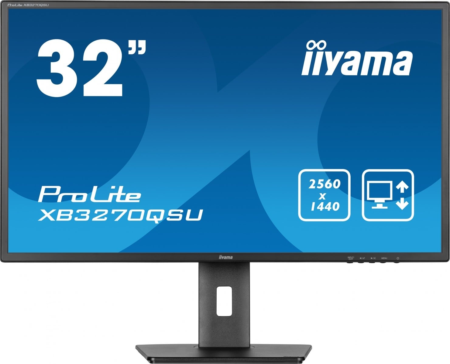 IIYAMA iiyama ProLite XB3270QSU-B1 Monitor PC 80 cm (31.5") 2560 x 1440 Pixel Quad HD LED Nero - MONITOR E ACCESSORI | TecnoCARE.net Sabaudia, Latina, Terracina, San Felice Circeo e Pontinia