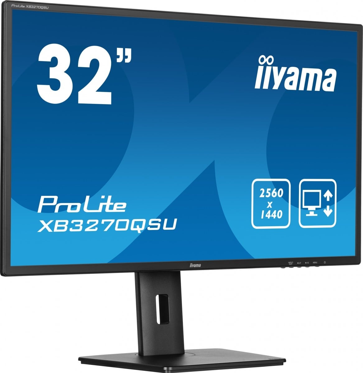 IIYAMA iiyama ProLite XB3270QSU-B1 Monitor PC 80 cm (31.5") 2560 x 1440 Pixel Quad HD LED Nero - MONITOR E ACCESSORI | TecnoCARE.net Sabaudia, Latina, Terracina, San Felice Circeo e Pontinia