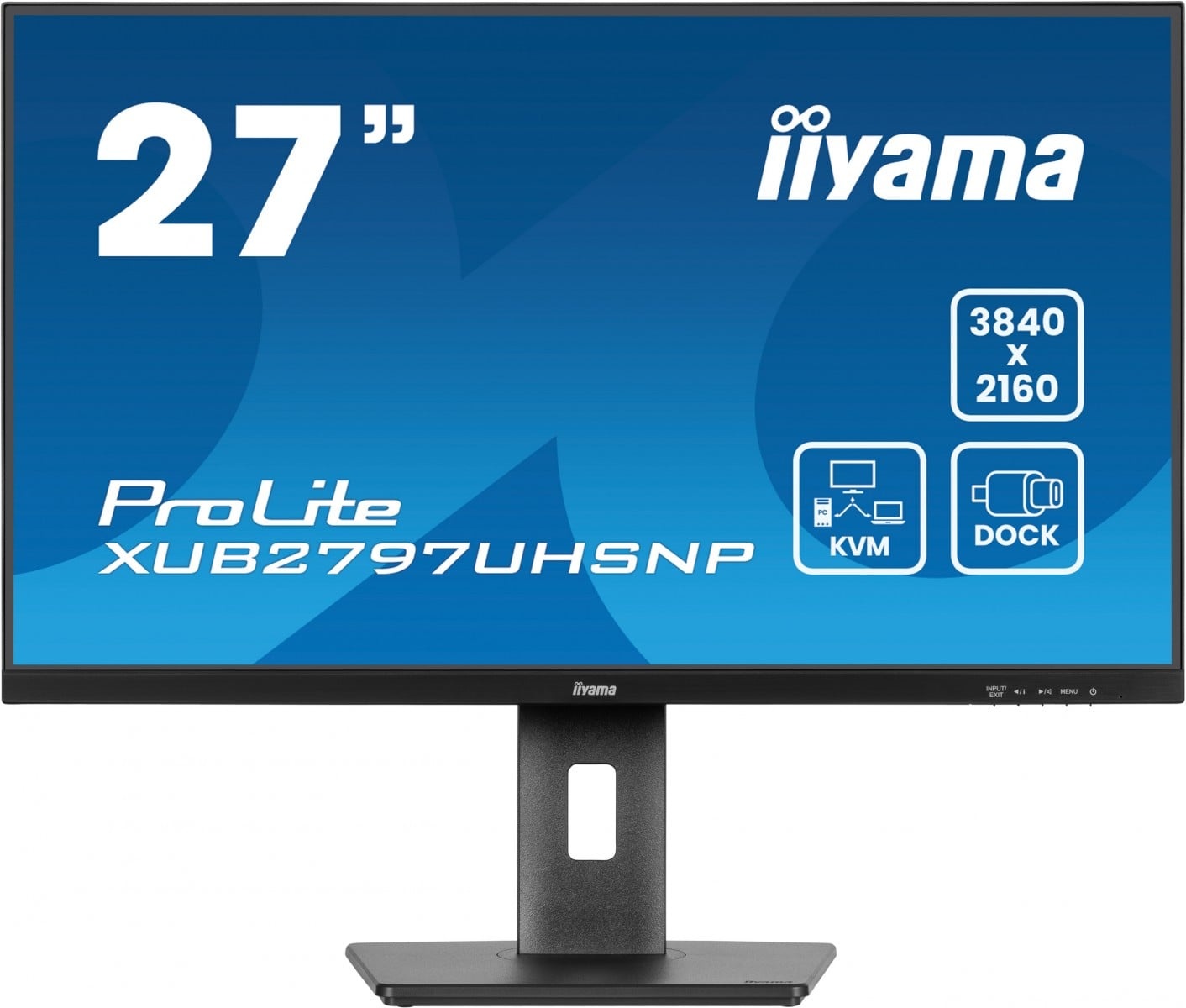 IIYAMA iiyama ProLite XUB2797UHSNP-B1 Monitor PC 68,6 cm (27") 3840 x 2160 Pixel 4K Ultra HD LED Nero - MONITOR E ACCESSORI | TecnoCARE.net Sabaudia, Latina, Terracina, San Felice Circeo e Pontinia