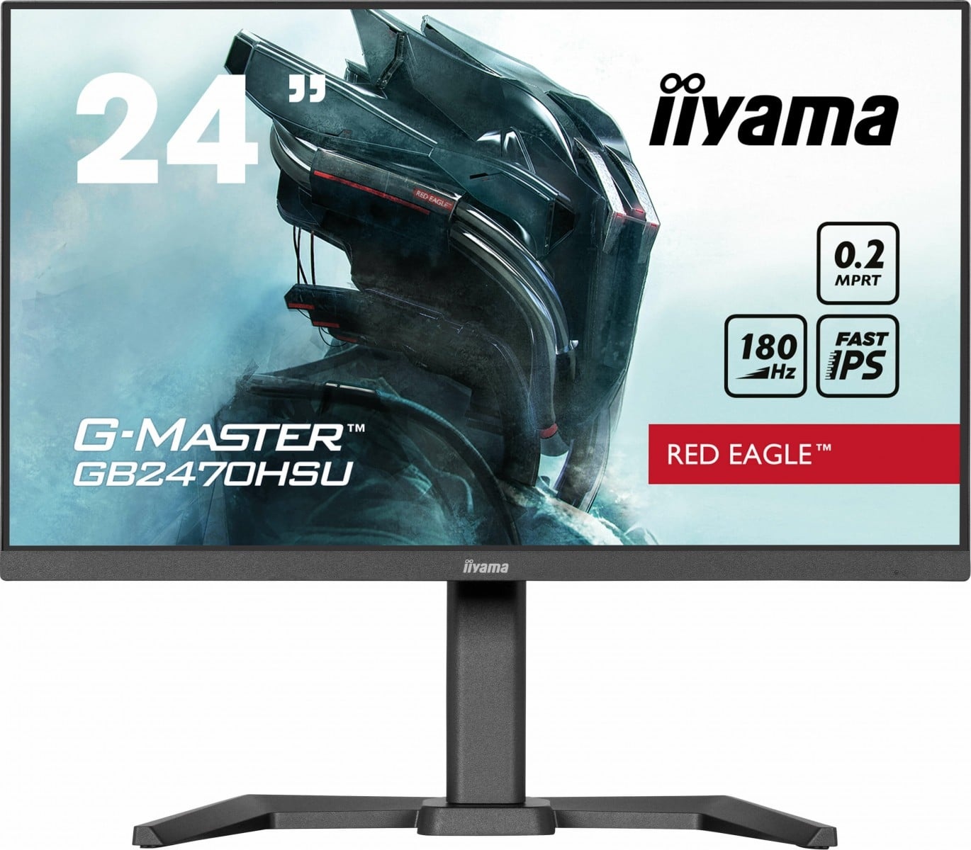 IIYAMA iiyama G-MASTER GB2470HSU-B6 Monitor PC 60,5 cm (23.8") 1920 x 1080 Pixel Full HD LCD Nero - MONITOR E ACCESSORI | TecnoCARE.net Sabaudia, Latina, Terracina, San Felice Circeo e Pontinia