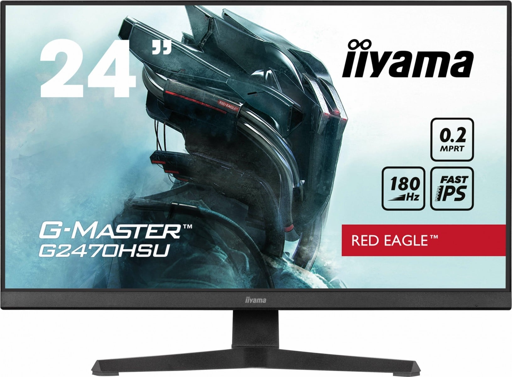 IIYAMA iiyama G-MASTER G2470HSU-B6 Monitor PC 60,5 cm (23.8") 1920 x 1080 Pixel Full HD LCD Nero - MONITOR E ACCESSORI | TecnoCARE.net Sabaudia, Latina, Terracina, San Felice Circeo e Pontinia