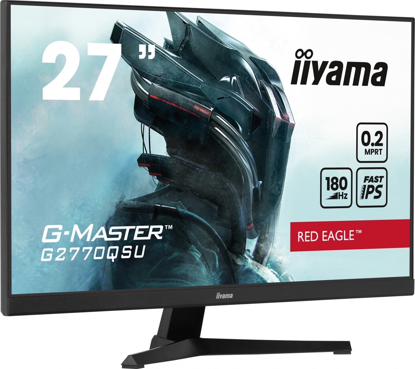 IIYAMA iiyama G-MASTER G2770QSU-B6 Monitor PC 68,6 cm (27") 2560 x 1440 Pixel Wide Quad HD LED Nero - MONITOR E ACCESSORI | TecnoCARE.net Sabaudia, Latina, Terracina, San Felice Circeo e Pontinia