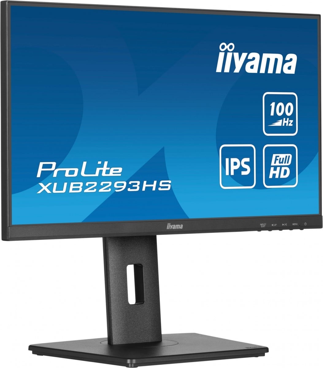 IIYAMA iiyama ProLite XUB2293HS-B6 Monitor PC 54,6 cm (21.5") 1920 x 1080 Pixel Full HD LED Nero - MONITOR E ACCESSORI | TecnoCARE.net Sabaudia, Latina, Terracina, San Felice Circeo e Pontinia