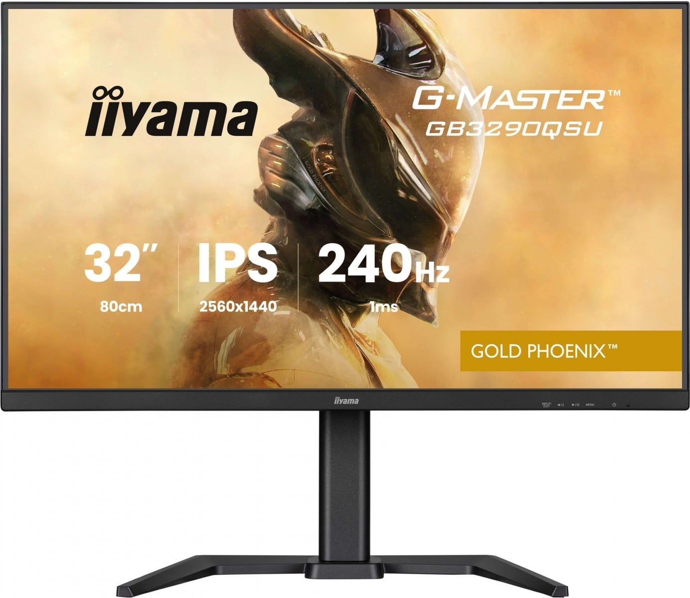 IIYAMA iiyama GB3290QSU-B1 Monitor da gioco G-Master 32" IPS QHD 240Hz 1ms 2xHDMI DP HUB USB 2x2W HAS - MONITOR E ACCESSORI | TecnoCARE.net Sabaudia, Latina, Terracina, San Felice Circeo e Pontinia