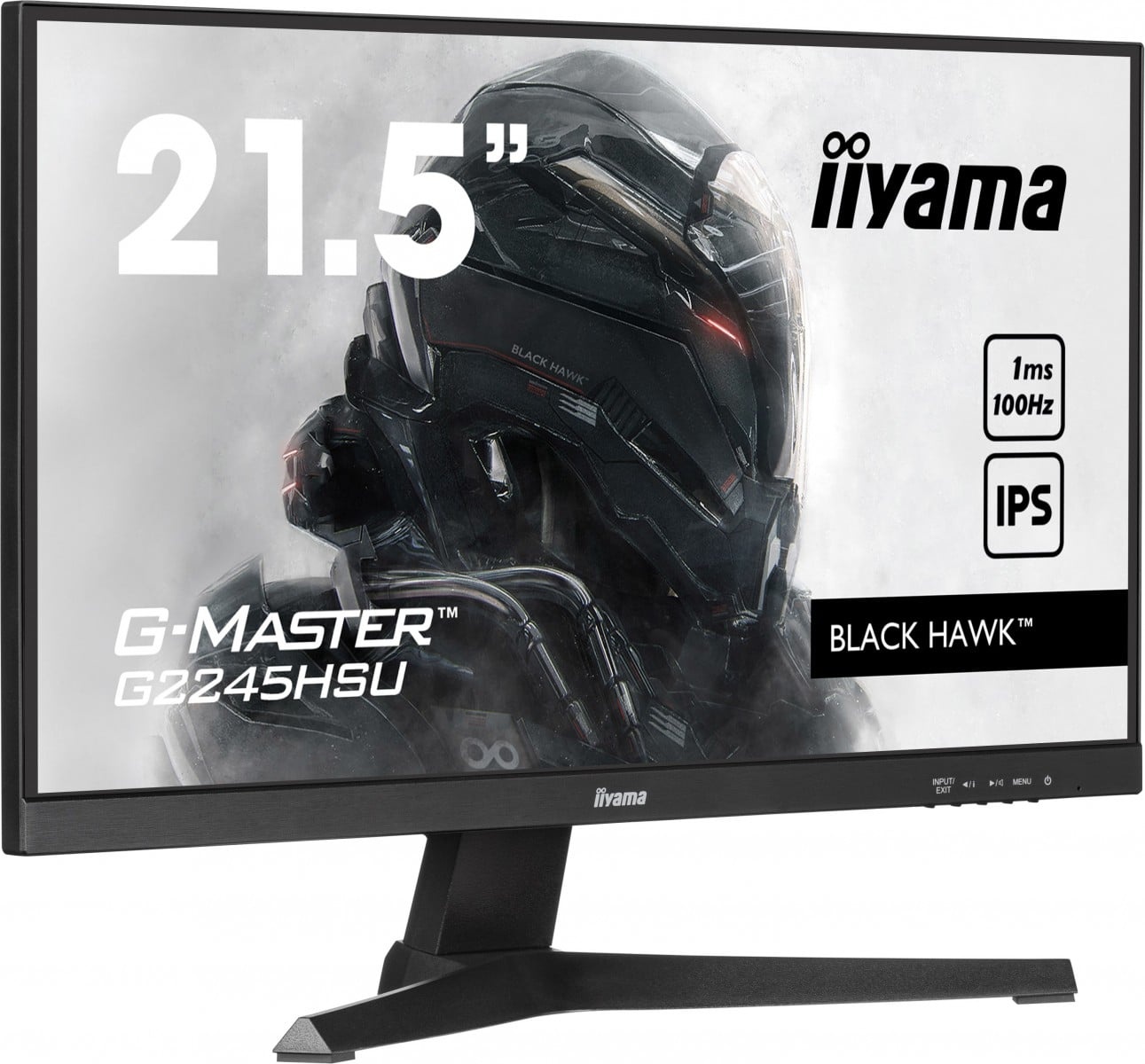 IIYAMA iiyama G2245HSU-B2 21,5" IPS 1920x1080 300cd/m2 1ms HDMI DP USB - MONITOR E ACCESSORI | TecnoCARE.net Sabaudia, Latina, Terracina, San Felice Circeo e Pontinia