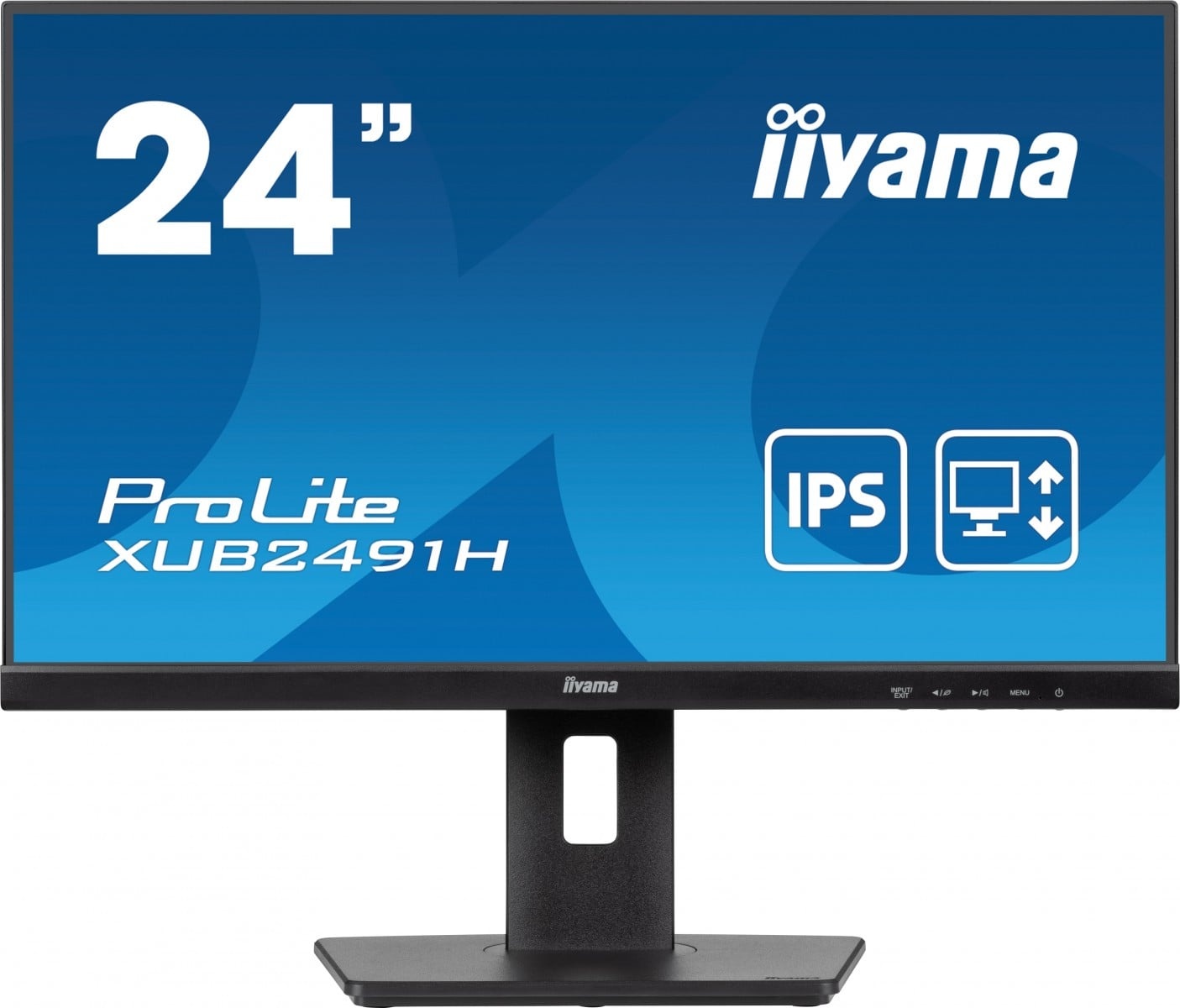 IIYAMA iiyama XUB2491H-B1 24" IPS FHD 100Hz 300cd/m2 4ms HDMI DP Supporto regolabile in altezza 15cm - MONITOR E ACCESSORI | TecnoCARE.net Sabaudia, Latina, Terracina, San Felice Circeo e Pontinia