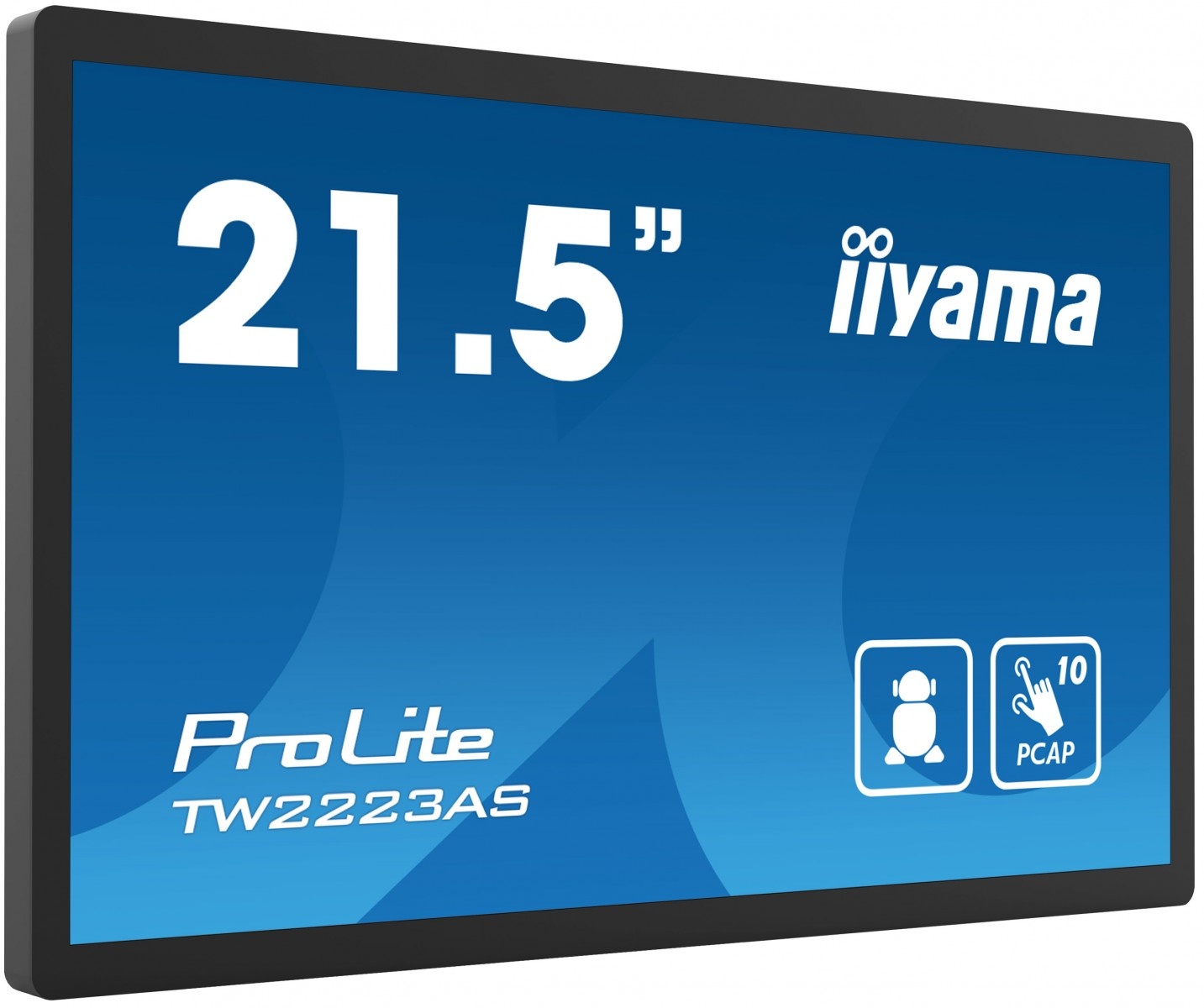 IIYAMA iiyama TW2223AS-B2 visualizzatore di messaggi Pannello piatto interattivo 54,6 cm (21.5") Wi-Fi 345 cd/m² Full HD Nero Touch screen Processore integrato Android - MONITOR E ACCESSORI | TecnoCARE.net Sabaudia, Latina, Terracina, San Felice Circeo e Pontinia