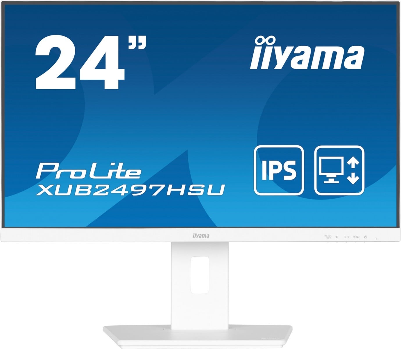 IIYAMA iiyama ProLite XUB2497HSU-W2 Monitor PC 60,5 cm (23.8") 1920 x 1080 Pixel Full HD LED Bianco - MONITOR E ACCESSORI | TecnoCARE.net Sabaudia, Latina, Terracina, San Felice Circeo e Pontinia