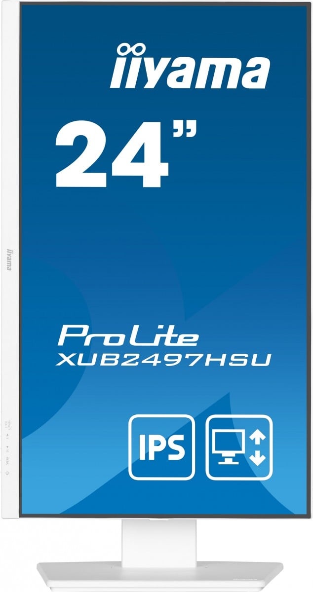 IIYAMA iiyama ProLite XUB2497HSU-W2 Monitor PC 60,5 cm (23.8") 1920 x 1080 Pixel Full HD LED Bianco - MONITOR E ACCESSORI | TecnoCARE.net Sabaudia, Latina, Terracina, San Felice Circeo e Pontinia
