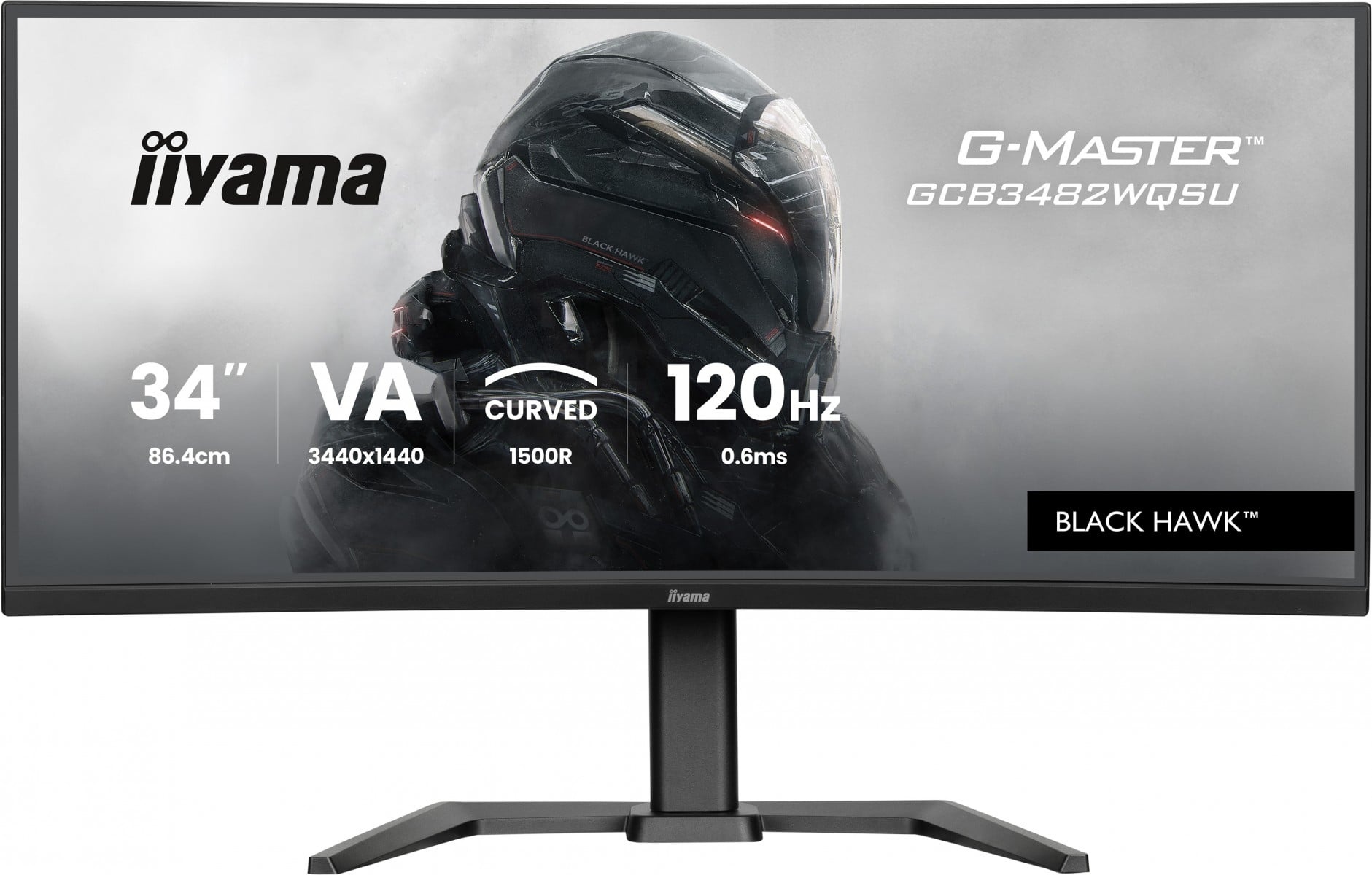 IIYAMA iiyama GCB3482WQSU-B1 34" VA 3440x1440 500cd/m2 0,6ms 2xHDMI DP USB - MONITOR E ACCESSORI | TecnoCARE.net Sabaudia, Latina, Terracina, San Felice Circeo e Pontinia