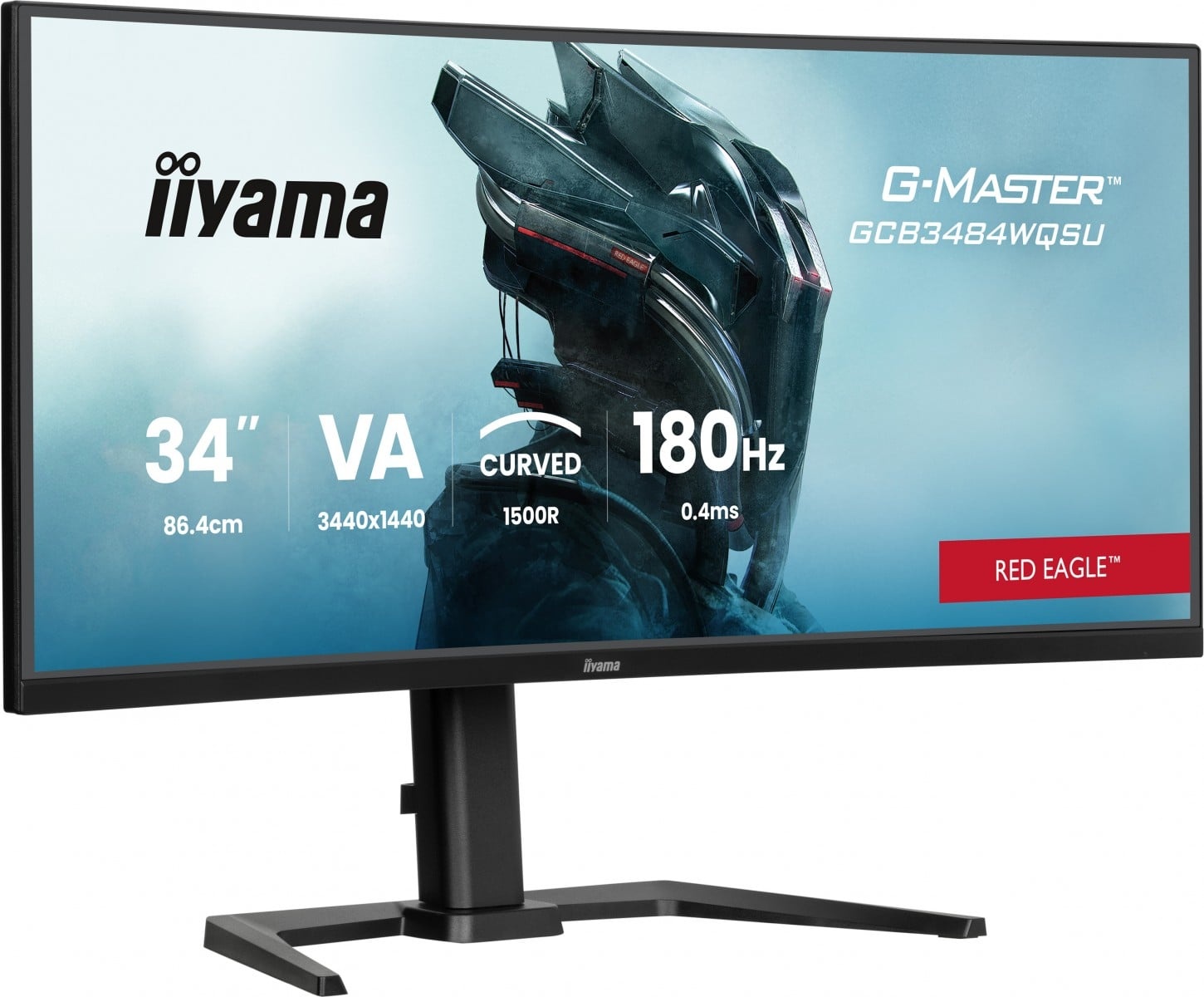 IIYAMA iiyama GCB3484WQSU-B1 34pollici VA 3440x1440 500cd/m2 0,4ms 2xHDMI 2xDP USB - MONITOR E ACCESSORI | TecnoCARE.net Sabaudia, Latina, Terracina, San Felice Circeo e Pontinia