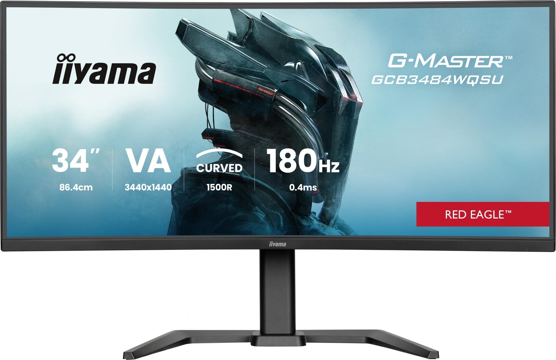 IIYAMA iiyama GCB3484WQSU-B1 34pollici VA 3440x1440 500cd/m2 0,4ms 2xHDMI 2xDP USB - MONITOR E ACCESSORI | TecnoCARE.net Sabaudia, Latina, Terracina, San Felice Circeo e Pontinia