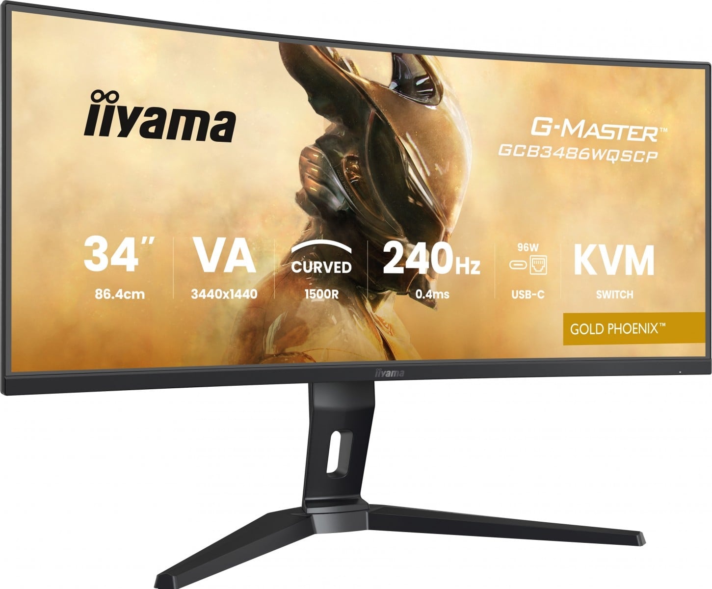 IIYAMA iiyama GCB3486WQSCP-B1 34" VA 3440x1440 500cd/m2 0,4ms 2xHDMI 2xDP USB - MONITOR E ACCESSORI | TecnoCARE.net Sabaudia, Latina, Terracina, San Felice Circeo e Pontinia