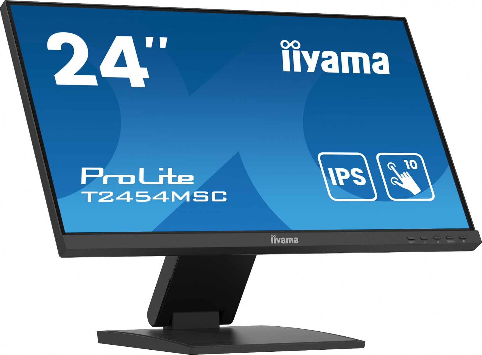 IIYAMA iiyama ProLite T2454MSC-B2AG Monitor PC 60,5 cm (23.8") 1920 x 1080 Pixel Full HD LED Touch screen Multi utente Nero - MONITOR E ACCESSORI | TecnoCARE.net Sabaudia, Latina, Terracina, San Felice Circeo e Pontinia