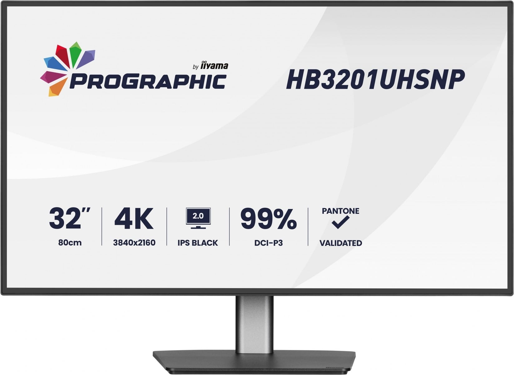 IIYAMA iiyama ProGraphic HB3201UHSNP-B1 Monitor PC 80 cm (31.5") 3840 x 2160 Pixel 4K Ultra HD Nero - MONITOR E ACCESSORI | TecnoCARE.net Sabaudia, Latina, Terracina, San Felice Circeo e Pontinia