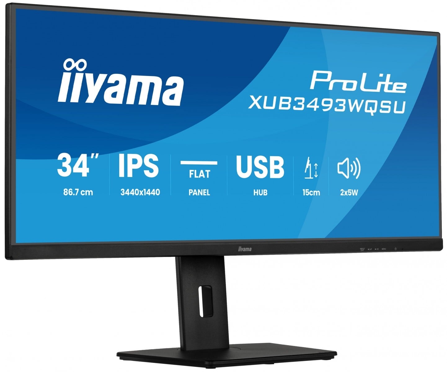 IIYAMA iiyama XUB3493WQSU-B6 34" UW pannello IPS 3440x1440 120Hz 21:9 400cd/m 1000:1 1ms - MONITOR E ACCESSORI | TecnoCARE.net Sabaudia, Latina, Terracina, San Felice Circeo e Pontinia