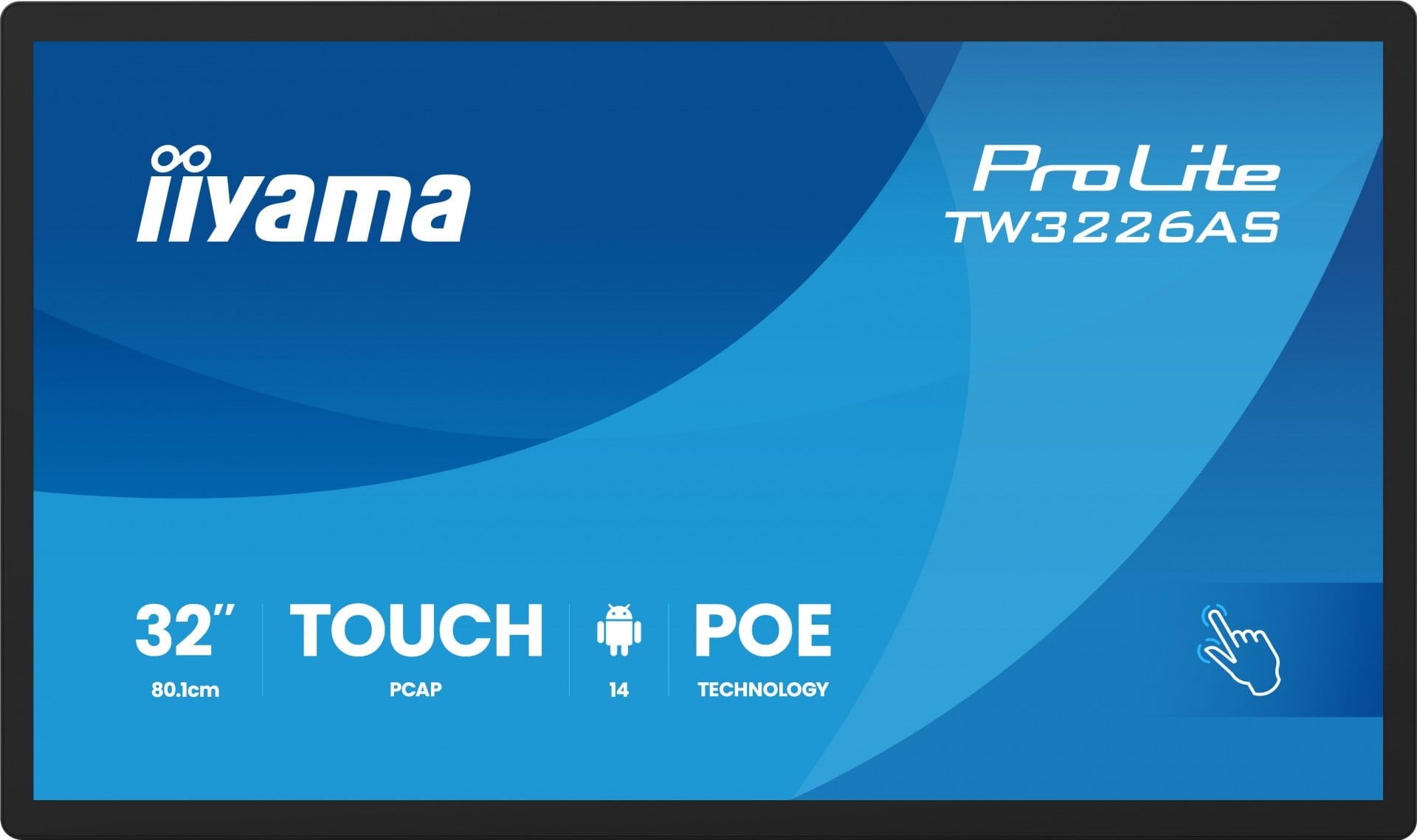 IIYAMA iiyama TW3226AS-B3P 32" Panel-PC con Android 14+GMS SOC Octa-core RK3576 4GB Memoria 32GB PCAP Touch 10 Punti 1920x1080 VA - MONITOR E ACCESSORI | TecnoCARE.net Sabaudia, Latina, Terracina, San Felice Circeo e Pontinia
