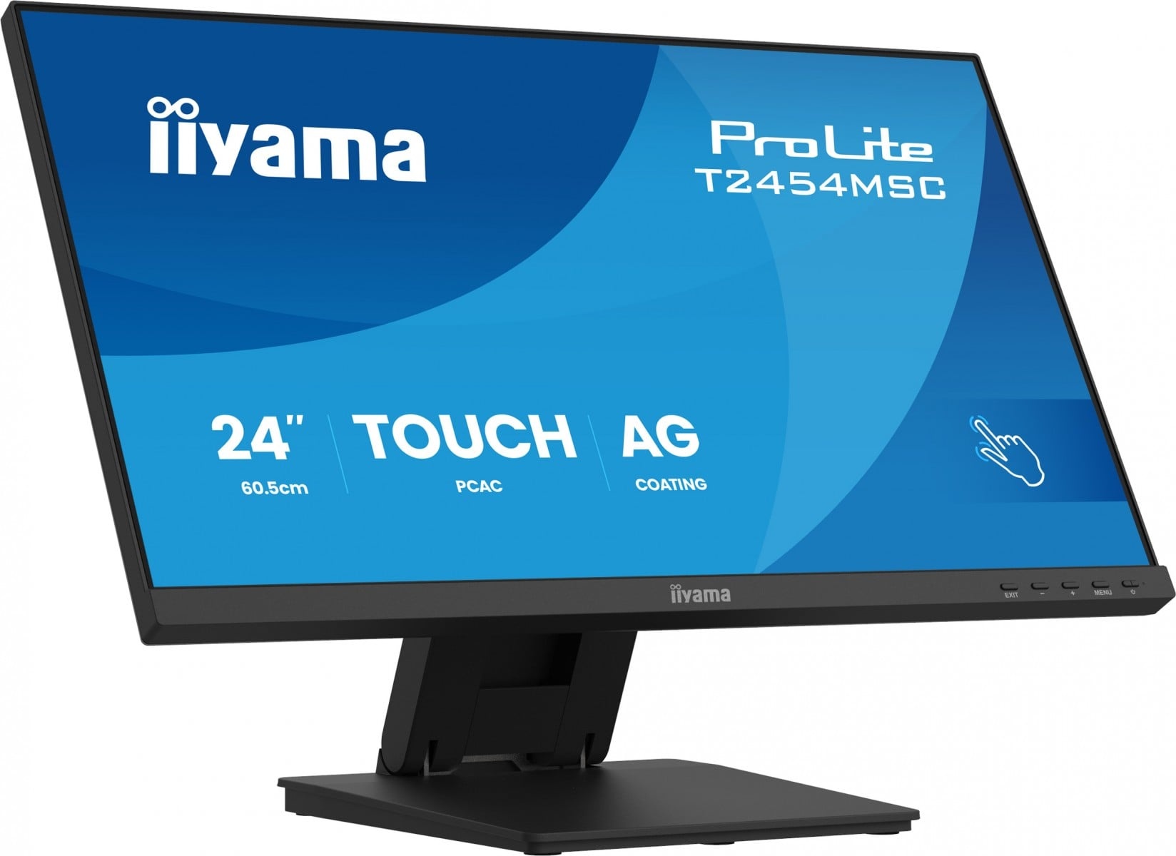 IIYAMA iiyama T2454MSC-B3AG 24" InCell PCAP 10P Touch Antiriflesso 25% Haze 1920x1080 pannello IPS Cornice Sottile Altoparlanti DisplayPort - MONITOR E ACCESSORI | TecnoCARE.net Sabaudia, Latina, Terracina, San Felice Circeo e Pontinia