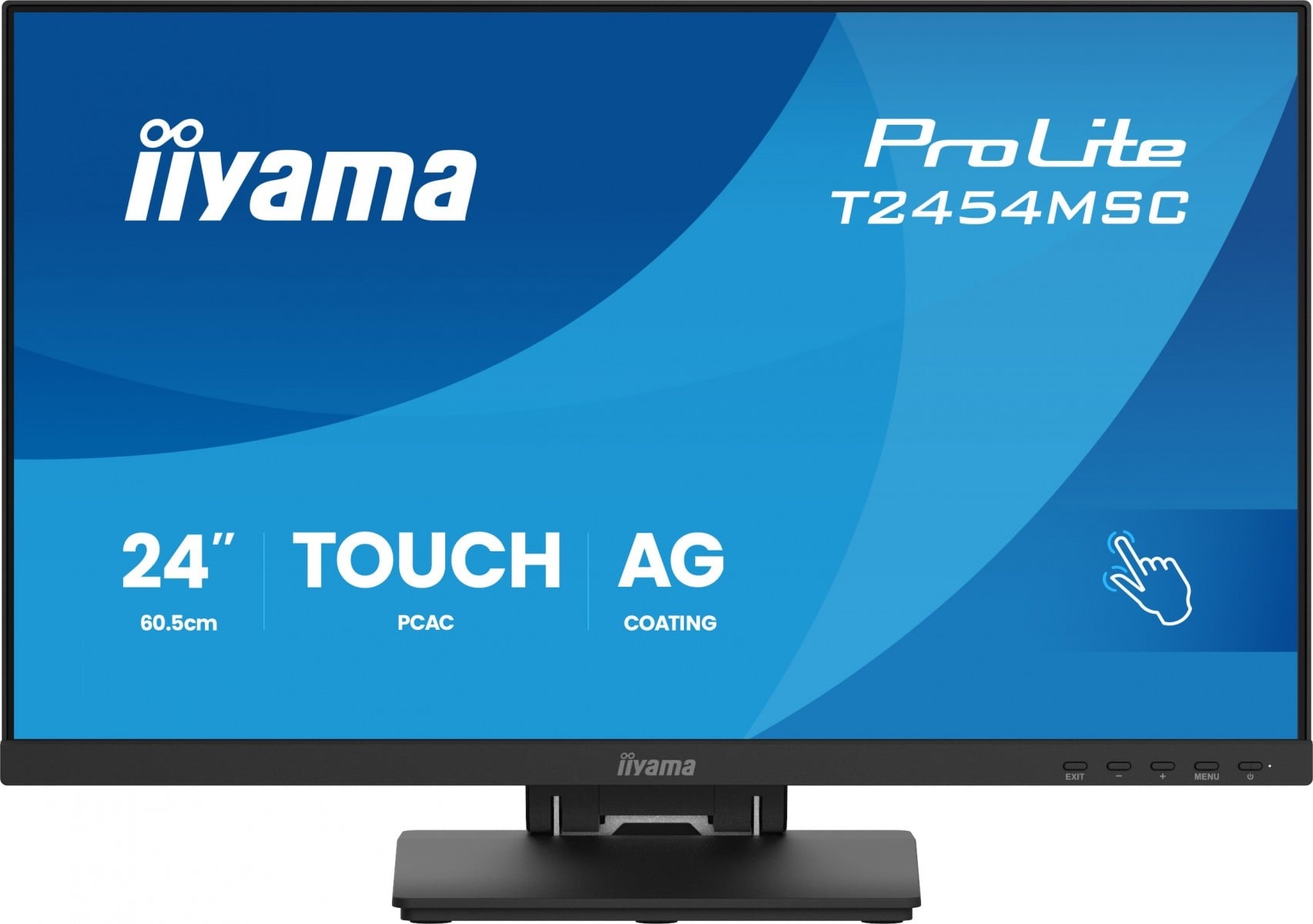 IIYAMA iiyama T2454MSC-B3AG 24" InCell PCAP 10P Touch Antiriflesso 25% Haze 1920x1080 pannello IPS Cornice Sottile Altoparlanti DisplayPort - MONITOR E ACCESSORI | TecnoCARE.net Sabaudia, Latina, Terracina, San Felice Circeo e Pontinia