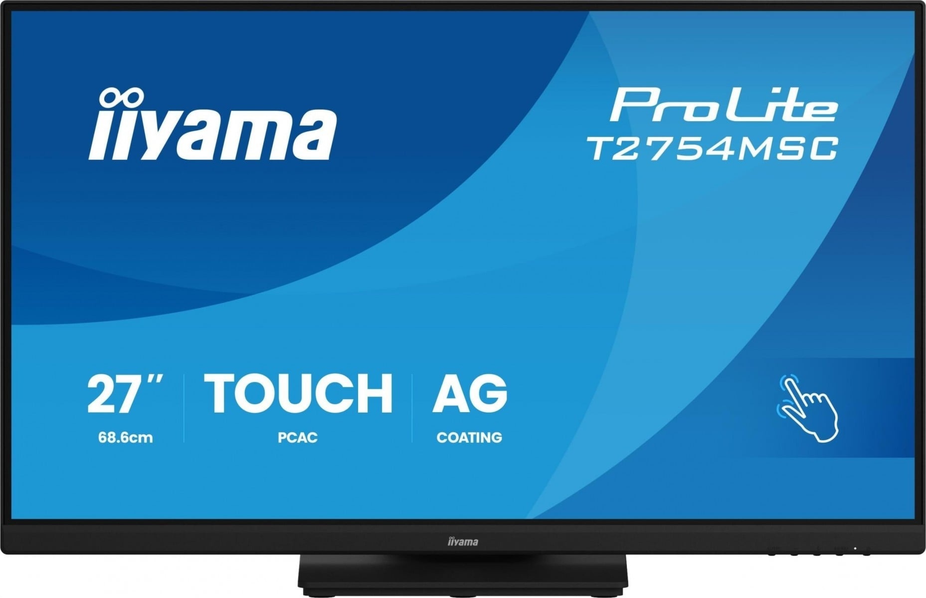 IIYAMA iiyama T2754MSC-B2AG Monitor Touch ProLite 27" IPS FHD PCAP 10 punti AG 300cd 2x2W - MONITOR E ACCESSORI | TecnoCARE.net Sabaudia, Latina, Terracina, San Felice Circeo e Pontinia