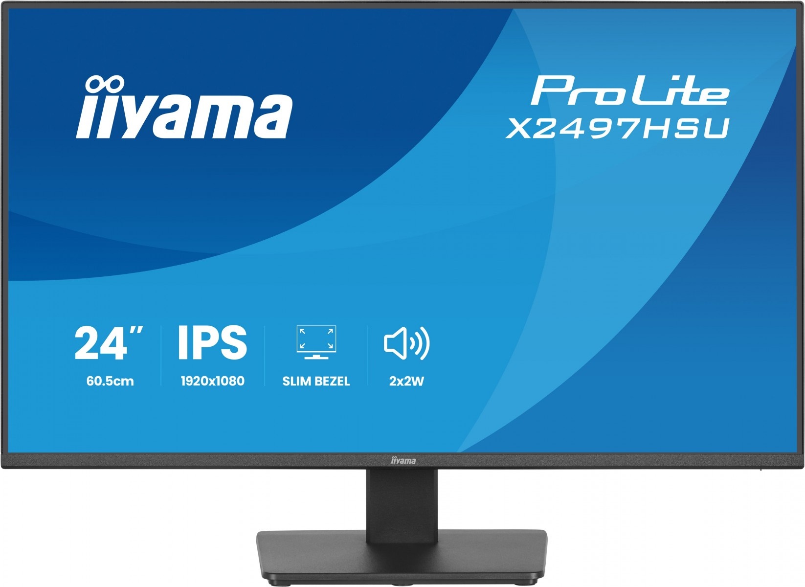 IIYAMA iiyama ProLite X2497HSU-B1 Monitor PC 60,5 cm (23.8") 1920 x 1080 Pixel Full HD LED Nero - MONITOR E ACCESSORI | TecnoCARE.net Sabaudia, Latina, Terracina, San Felice Circeo e Pontinia