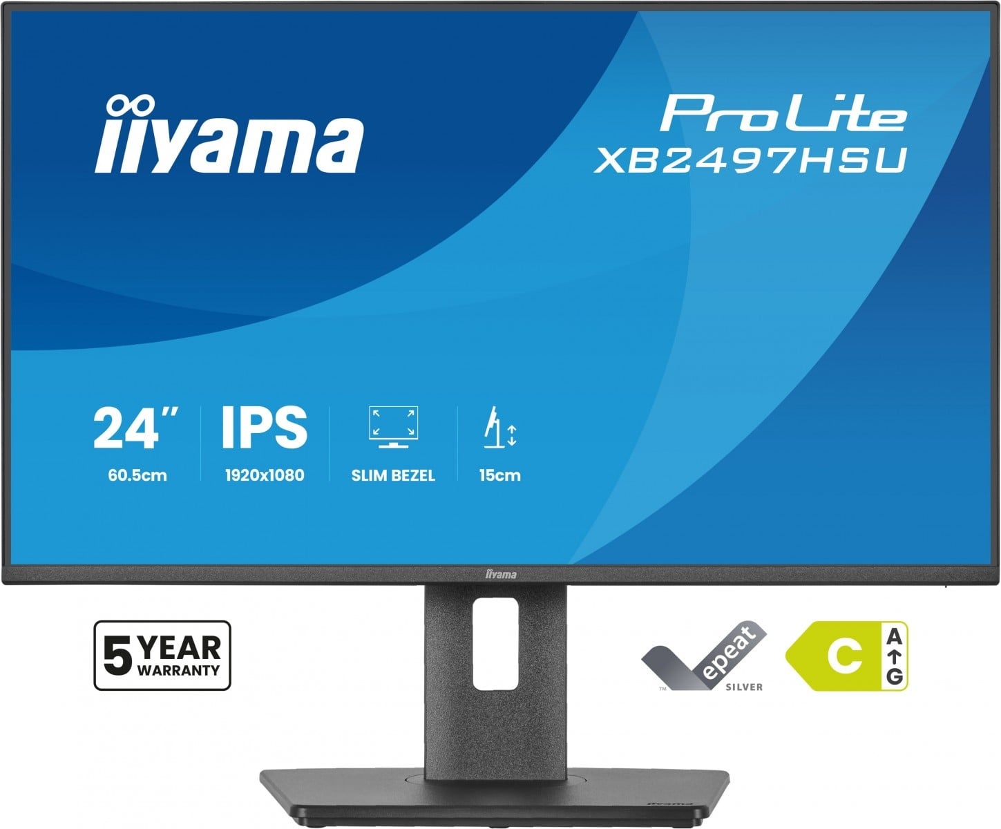 IIYAMA iiyama ProLite XB2497HSU-B1 Monitor PC 60,5 cm (23.8") 1920 x 1080 Pixel Full HD LED Nero - MONITOR E ACCESSORI | TecnoCARE.net Sabaudia, Latina, Terracina, San Felice Circeo e Pontinia