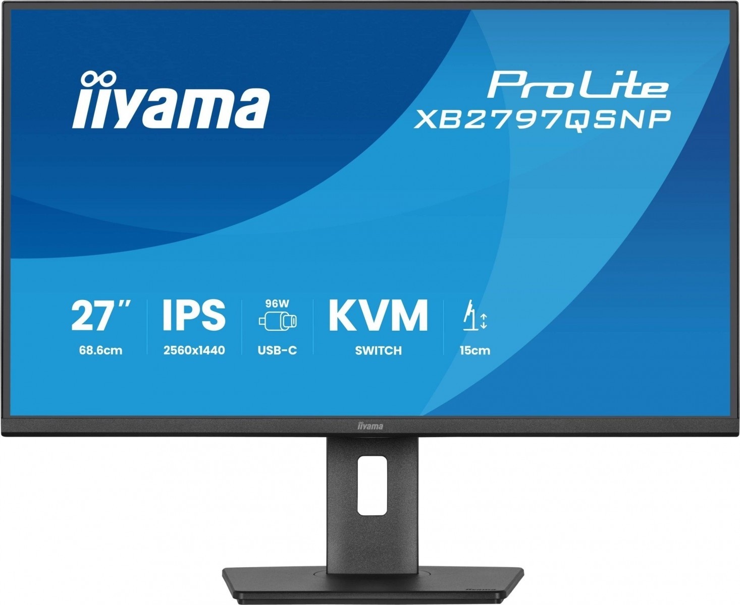 IIYAMA iiyama XB2797QSNP-B1 Monitor ProLite 27" IPS QHD 350cd 1ms Dock USB-C 96W HDMI DP Daisy Chain HUB USB LAN HAS - MONITOR E ACCESSORI | TecnoCARE.net Sabaudia, Latina, Terracina, San Felice Circeo e Pontinia