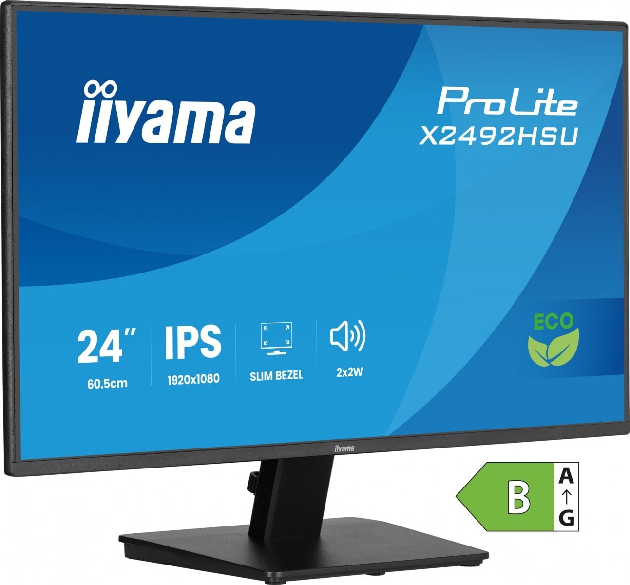 IIYAMA iiyama ProLite X2492HSU-B1 Monitor PC 61 cm (24") 1920 x 1080 Pixel Full HD LED Nero - MONITOR E ACCESSORI | TecnoCARE.net Sabaudia, Latina, Terracina, San Felice Circeo e Pontinia